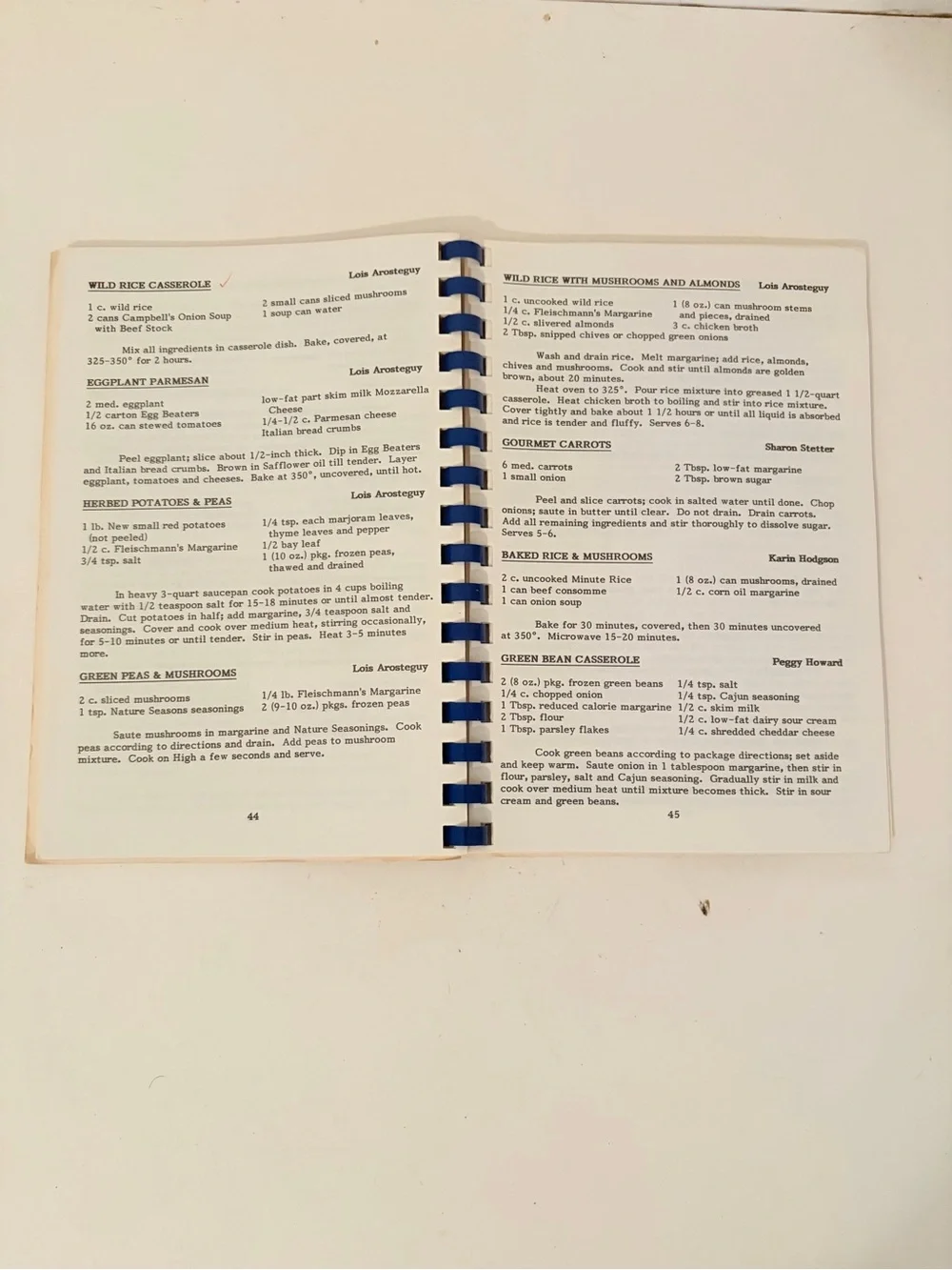 1989 A Book Of Favorite Recipes Cookbook Mt Carmel Illinois Soccer Booster Asso